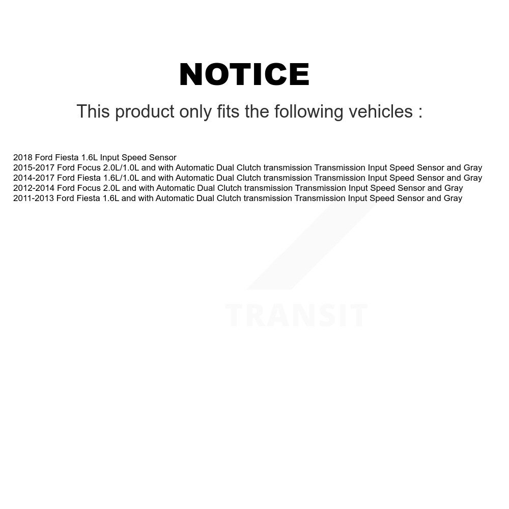 [N/A] Capteur de vitesse pour Ford Focus Fiesta SEN-2VSS0168