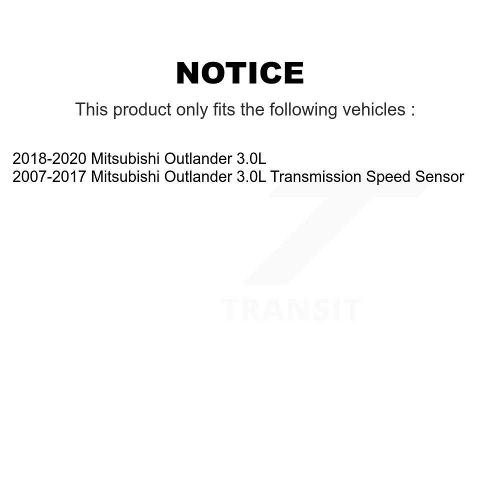 [N/A] Capteur de vitesse du véhicule pour Mitsubishi Outlander 3.0L SEN-2VSS0369