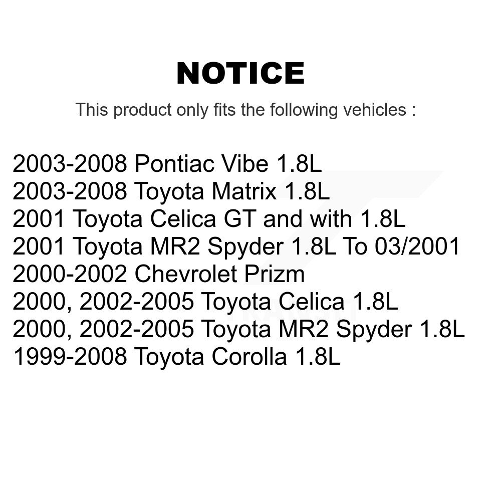 [N/A] Solénoïde de calage variable du moteur (VVT) pour Toyota Corolla Matrix Pontiac
