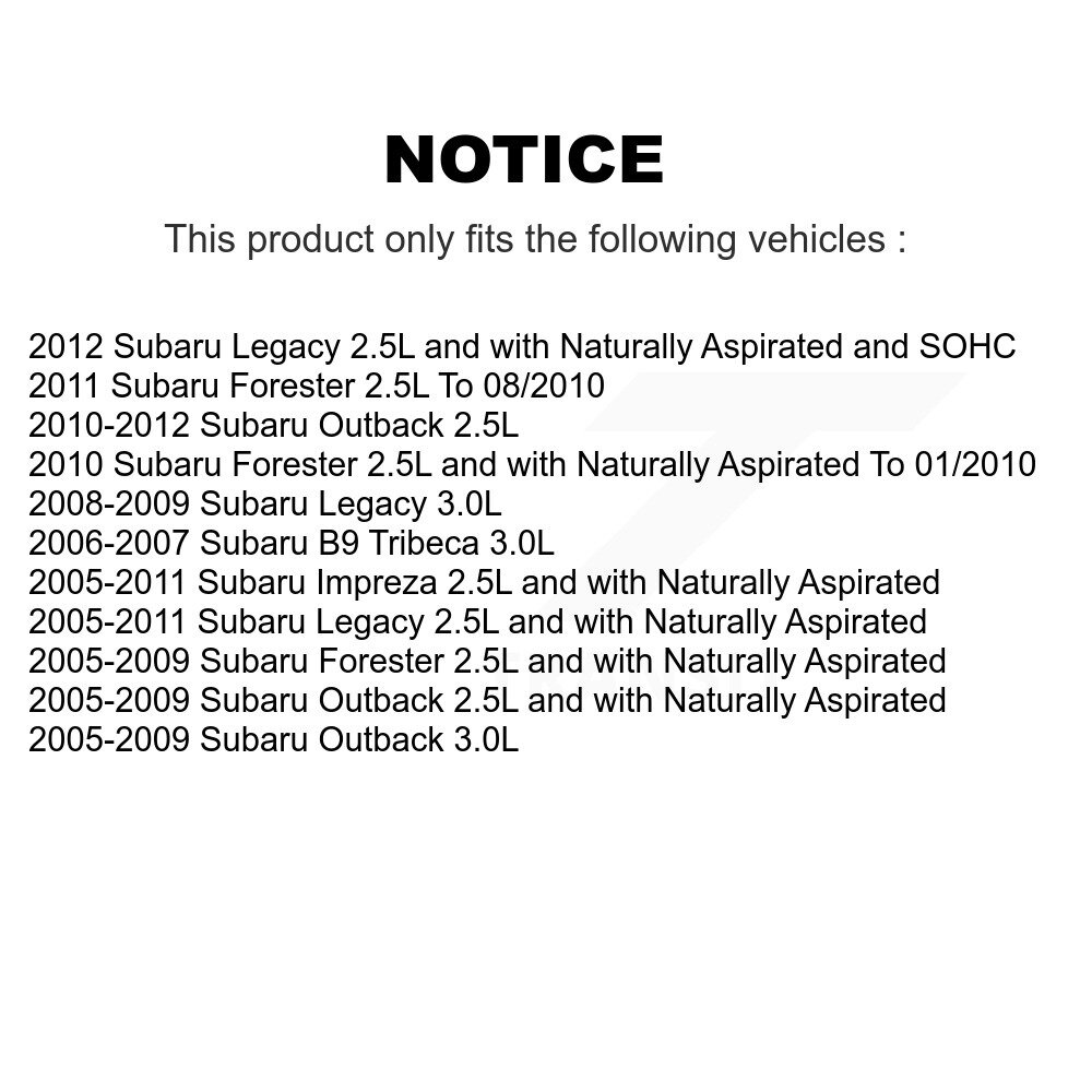 [N/A] Solénoïde de distribution variable (VVT) pour Subaru Impreza Forester Outback