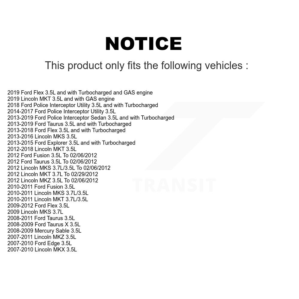 [N/A] Moteur Variable Valve Timing (VVT) Solénoïde pour Ford Fusion Edge Explorer Flex X