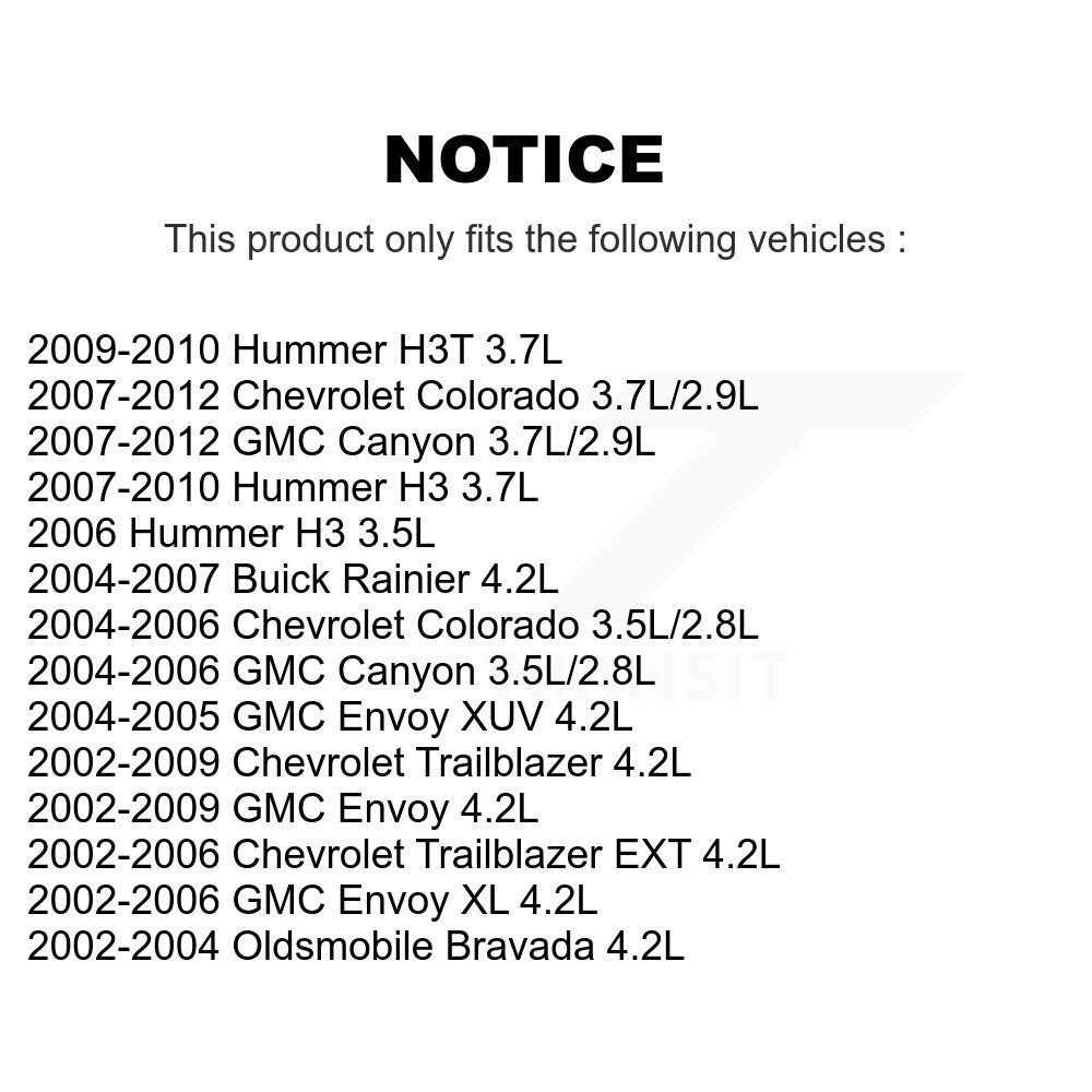 [N/A] Solénoïde de calage variable du moteur (VVT) pour Chevrolet GMC Colorado Canyon H3