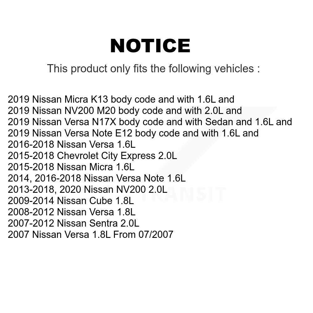 [N/A] Solénoïde de calage variable du moteur (VVT) pour Nissan Versa Note Micra Sentra
