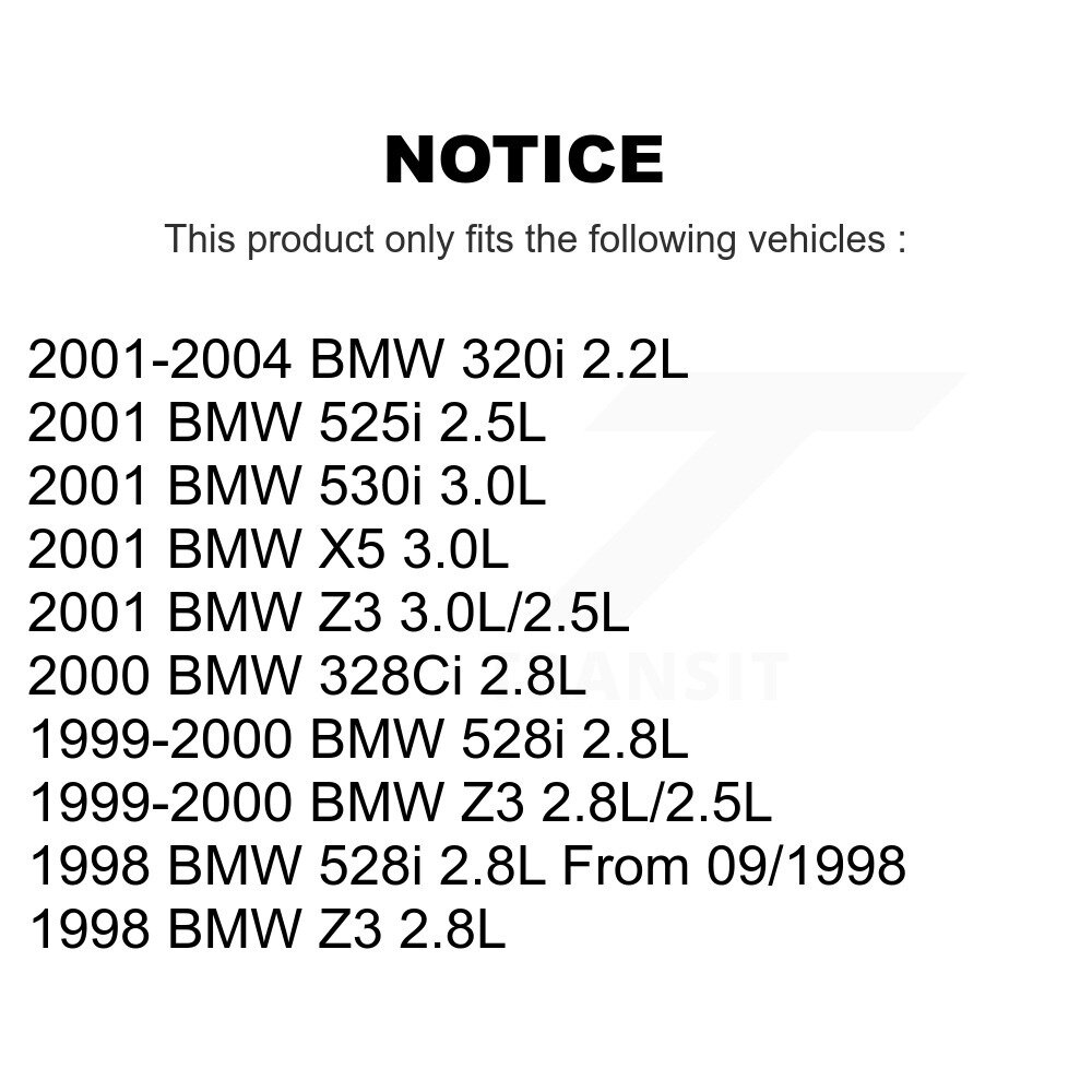 [N/A] Moteur Variable Valve Timing (VVT) Solénoïde pour BMW Z3 320i 528i X5 530i 328Ci