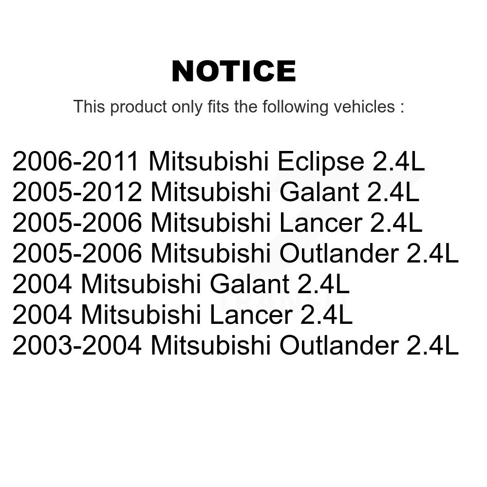 [N/A] Solénoïde de réglage de la vanne variable du moteur (VVT) pour le galant d'éclipse Mitsubishi