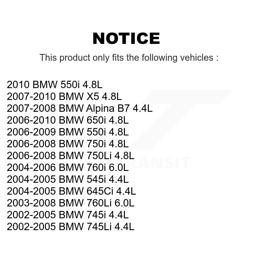 [N/A] Solénoïde pour valve variable de moteur (VVT) pour BMW X5 650i 645Ci 550i 750i 545i