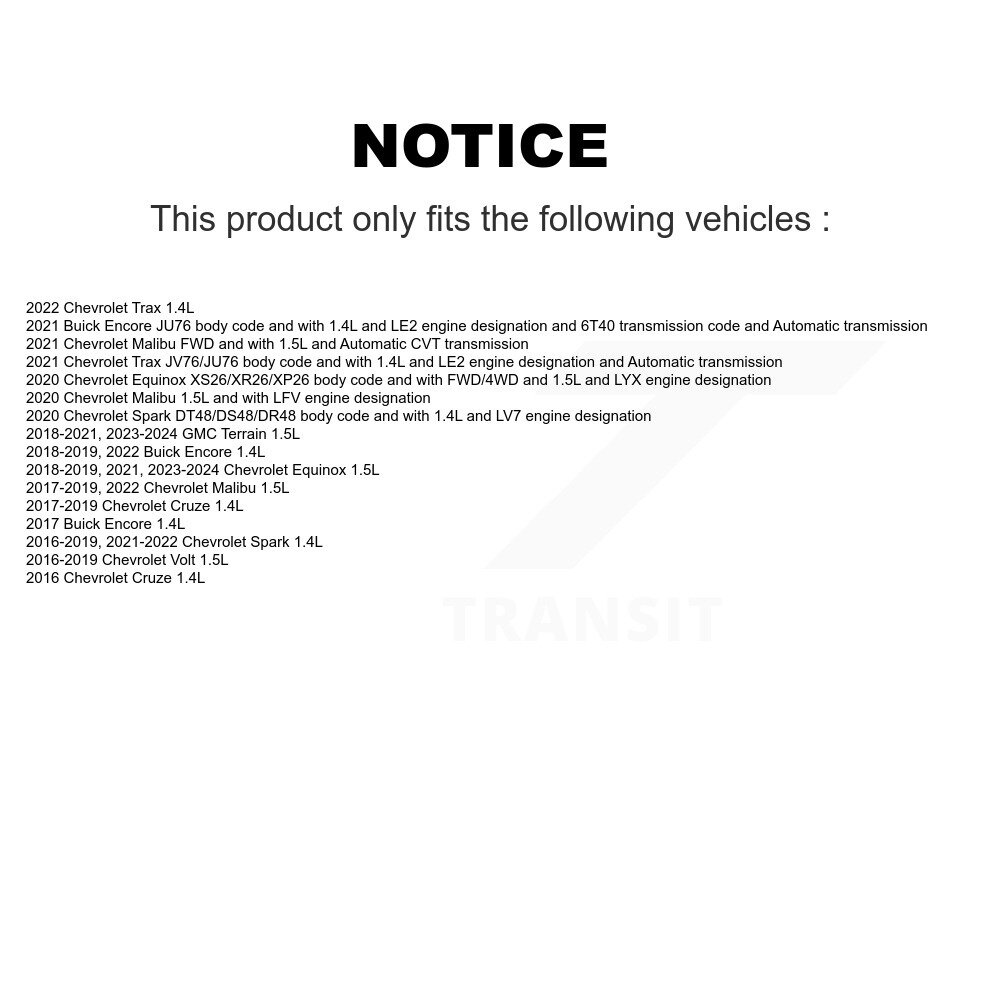 [N/A] Moteur Variable Valve Timing (VVT) Solénoïde pour Chevrolet Cruze Equinox Buick