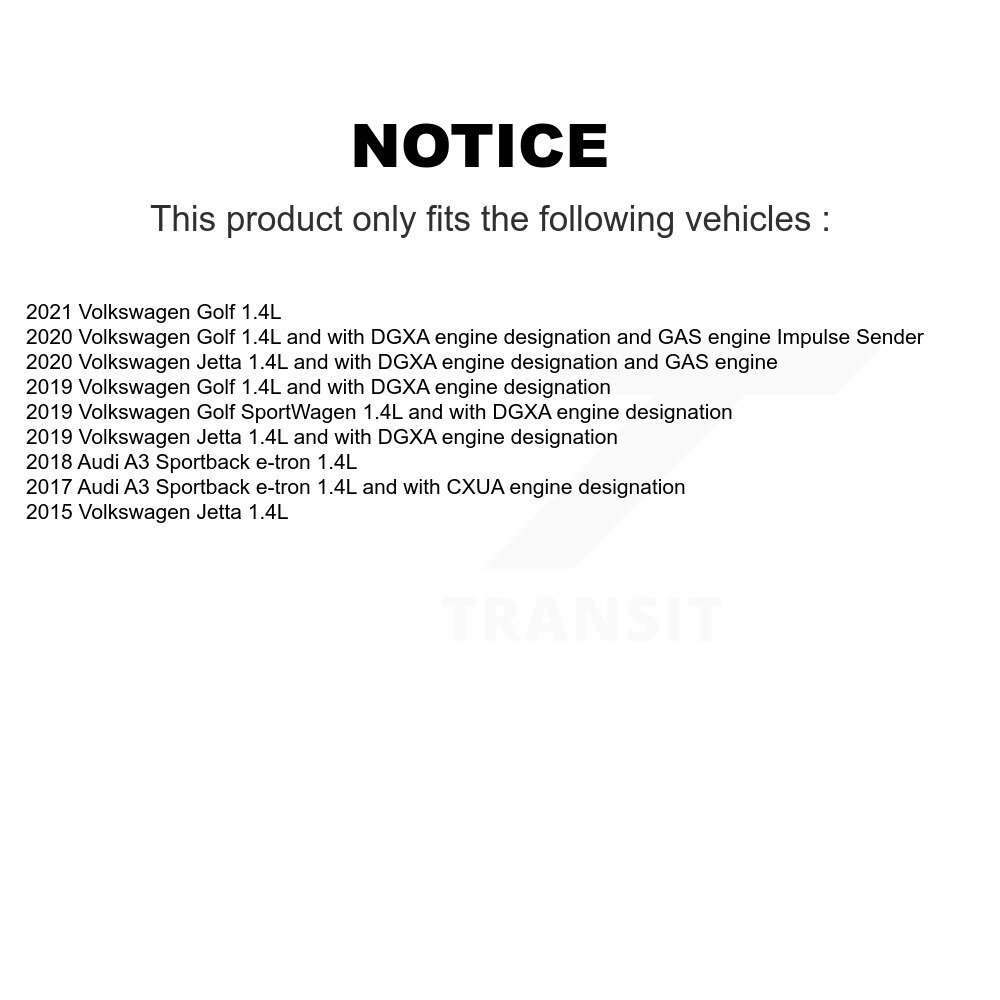 [N/A] Solénoïde de calage variable du moteur (VVT) pour Volkswagen Jetta Golf SportWagen