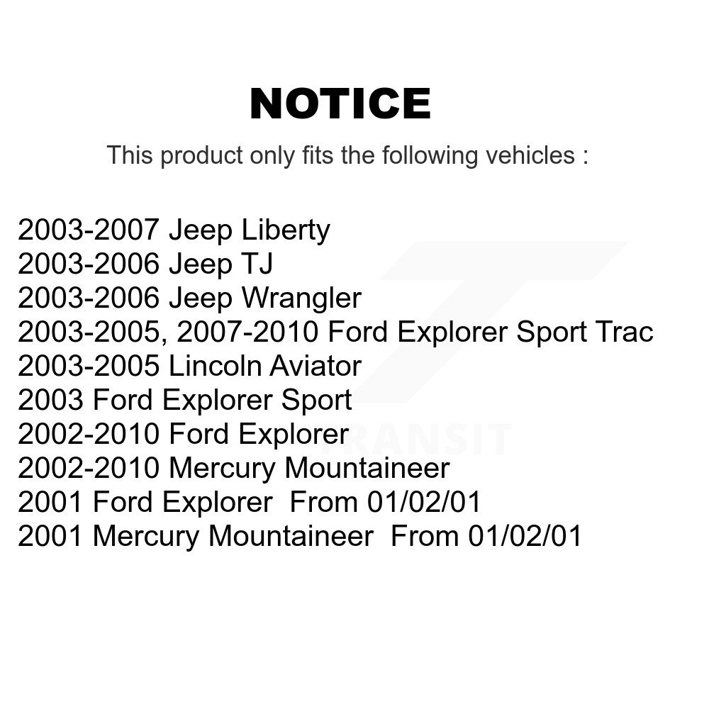 [Arrière droite] Étalonnier de frein arrière droit pour Jeep Ford Liberty Explorer Wrangler Sport Trac TJ