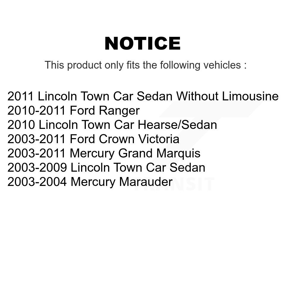 [Arrière gauche] Etrier de frein arrière pour Ford Ranger Crown Victoria Lincoln Town Voiture Mercury Grand
