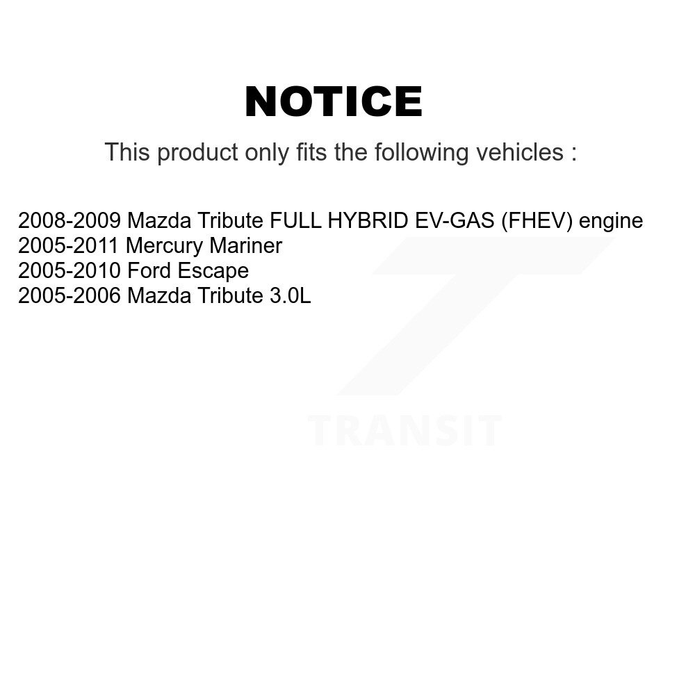 [Arrière gauche] Calibre de frein à disque arrière gauche pour Ford Escape Mazda Hommage à Mercure Mariner