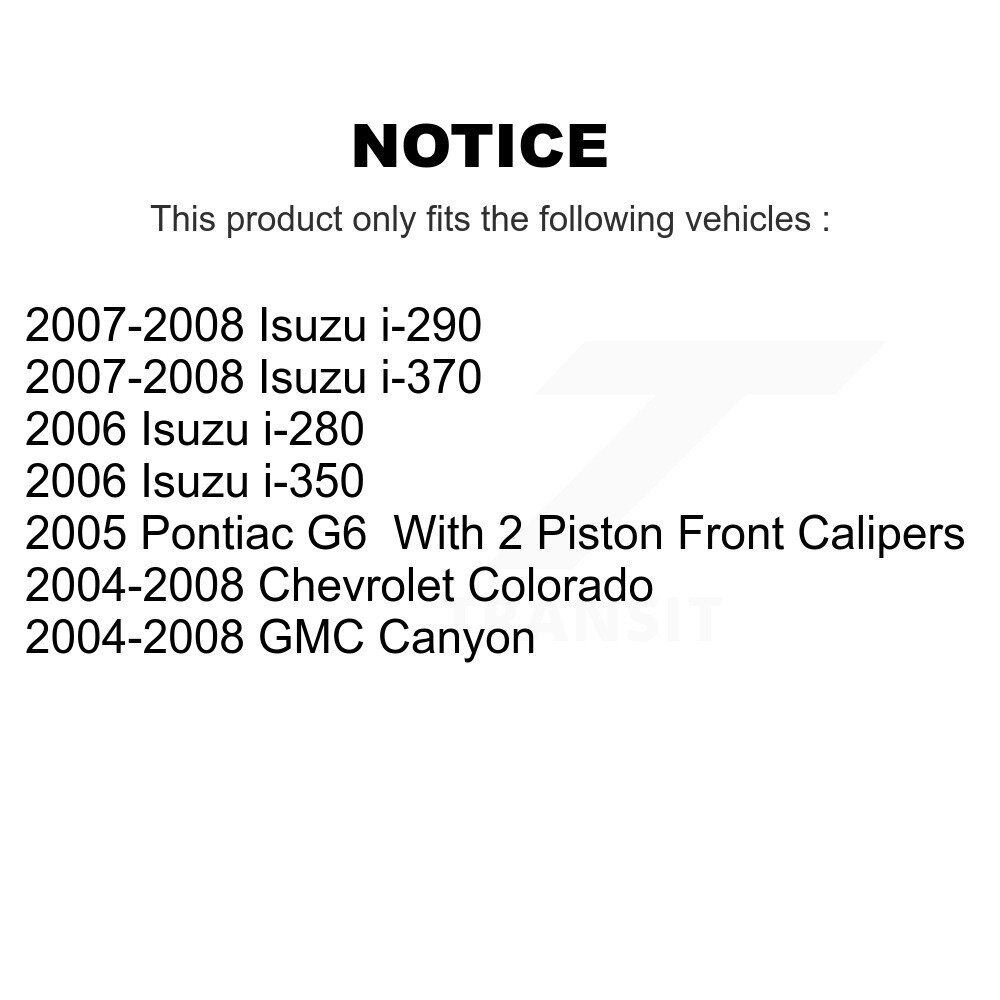 [Avant droite] Calibre de frein avant droit pour Chevrolet Colorado GMC Canyon Pontiac G6 Isuzu