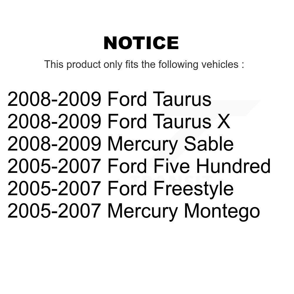 [Arrière droite] Calibre de frein arrière droit pour Ford Cinq Cent Freestyle Taurus X Mercury Sable