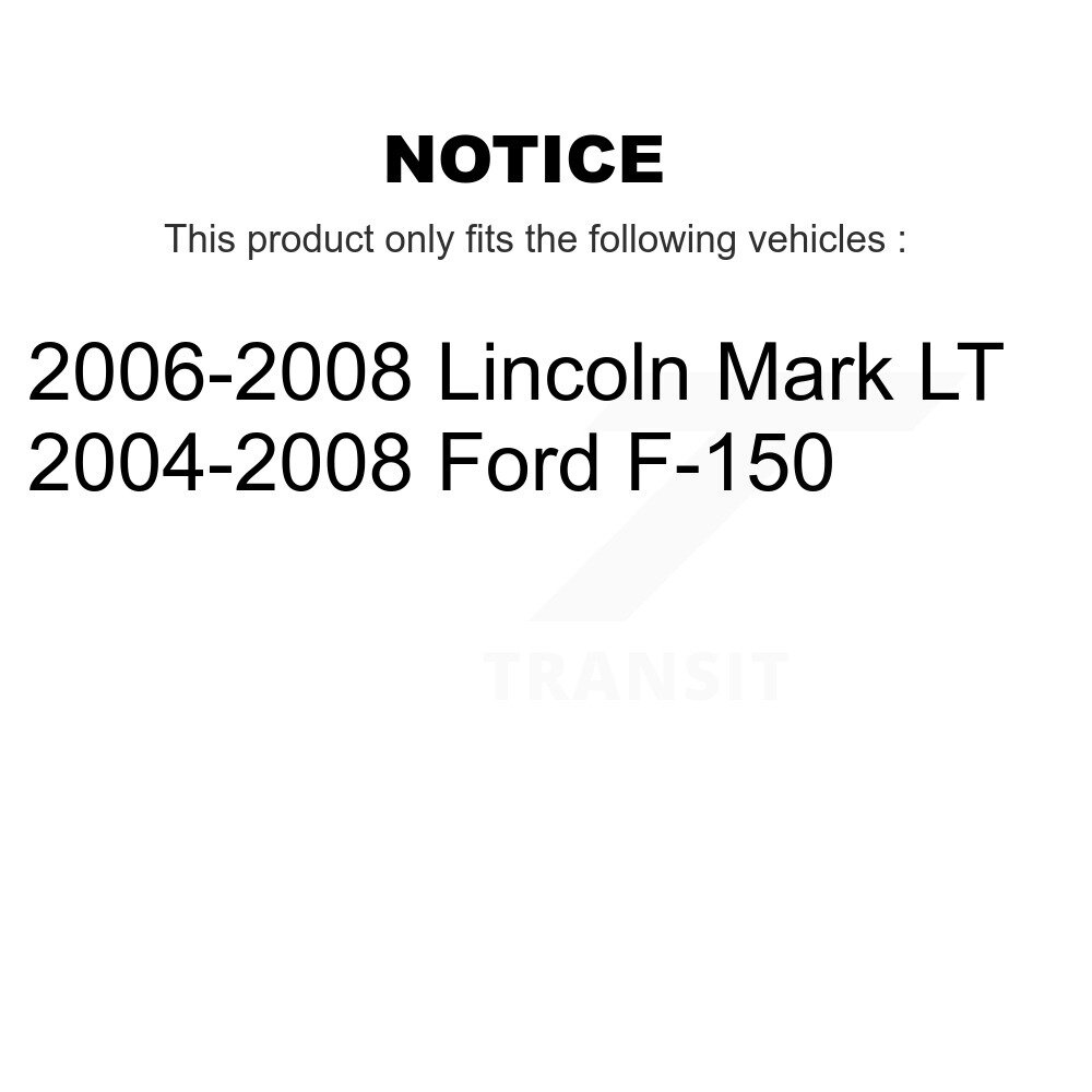 [Avant droite] Étalonnier de frein à disque avant droit pour Ford F-150 Lincoln Mark LT SLC-18B4974