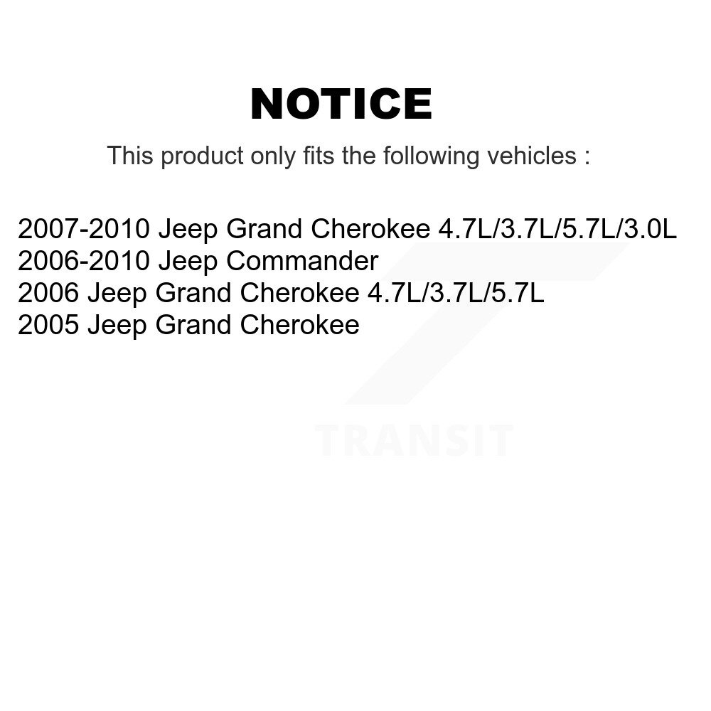 [Avant droite] Étalonnier de frein à disque avant droit pour Jeep Grand Cherokee Commander SLC-18B4990