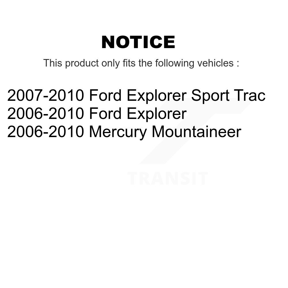 [Avant droite] Étalonnier de frein à disque avant droit pour Ford Explorer Sport Trac Mercury Mountaineer