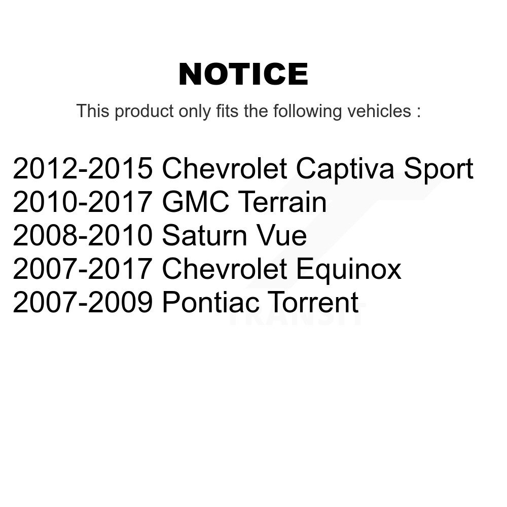 [Arrière gauche] Étalonnier de frein arrière gauche pour Chevrolet Equinox GMC Terrain Pontiac Torrent Saturne