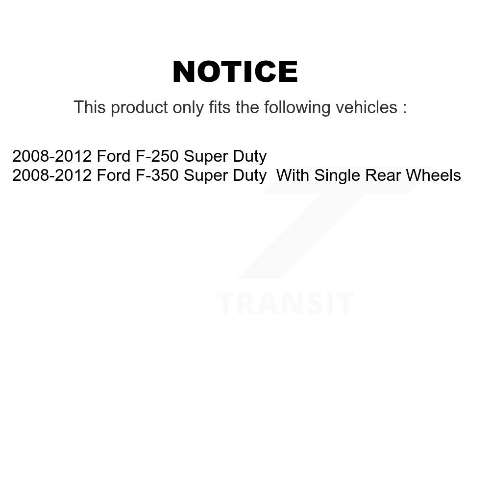 [Arrière droite] Étalonnier de frein à disque arrière droit pour la Ford F-350 2008-2012 Super Duty F-250