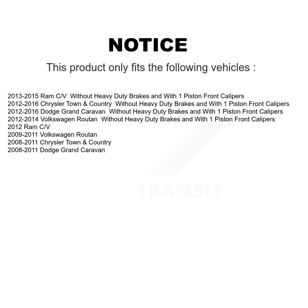[Arrière gauche] Calibre de frein arrière gauche pour Dodge Grand Caravan Chrysler Ville et Pays Ram C/V