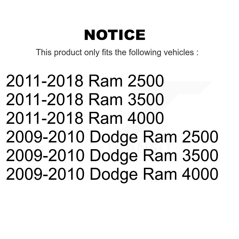 [Front Left] Etrier de frein à disque avant gauche pour Ram 3500 2500 Dodge 4000 SLC-18B5173