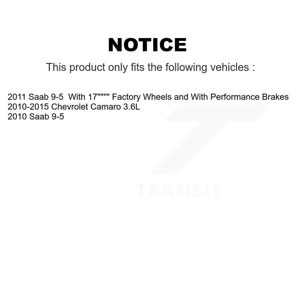 [Avant droite] Étalonnier de frein à disque avant droit pour Chevrolet Camaro Saab 9-5 SLC-18B5274