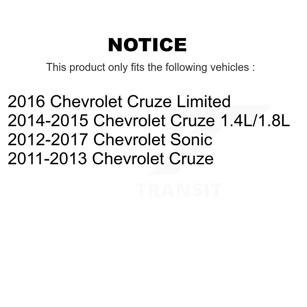 [Avant droite] Étalonnier de frein à disque avant droit pour Chevrolet Cruze Sonic Limited SLC-18B5309