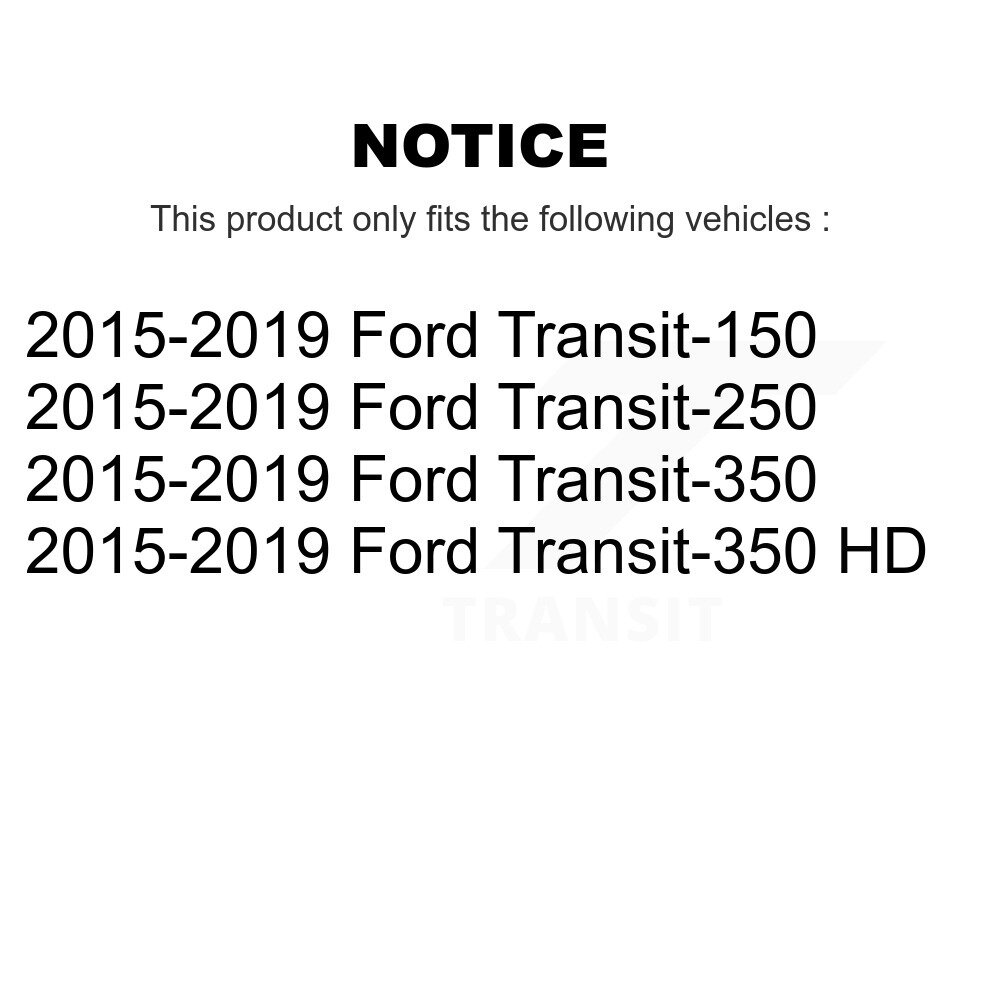 [Arrière gauche] Étalonnier de frein à disque arrière gauche pour Ford Transit-250 Transit-150 Transit-350 HD
