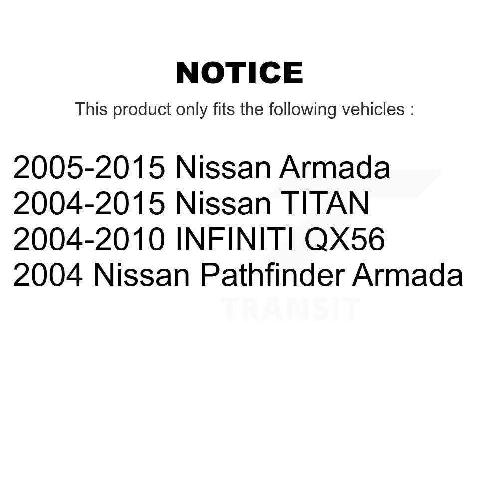 [Arrière droite] Etrier de frein arrière droit pour Nissan TITAN Armada INFINITI QX56 Pathfinder