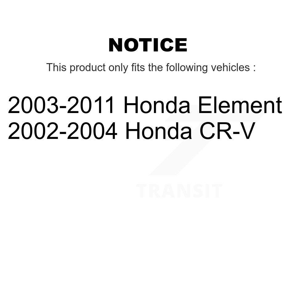 [Front Left] Etrier de frein à disque avant gauche pour Honda CR-V Element SLC-19B2663
