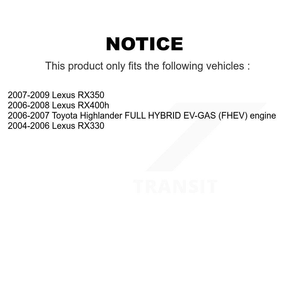 [Arrière droite] Étalonnier de frein à disque arrière droit pour Lexus RX350 RX330 Toyota Highlander RX400h