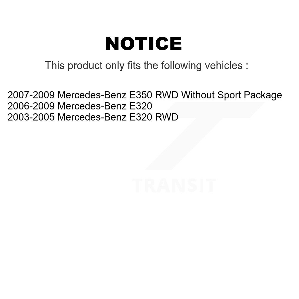 [Front Left] Étalonnier de frein à disque avant gauche pour Mercedes-Benz E320 E350 SLC-19B2909