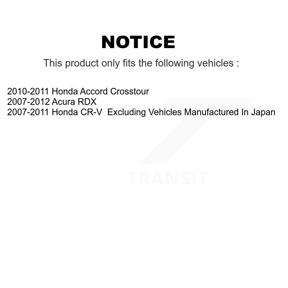 [Arrière gauche] Étalonnier de frein à disque arrière gauche pour Honda CR-V Acura RDX Accord Crosstour