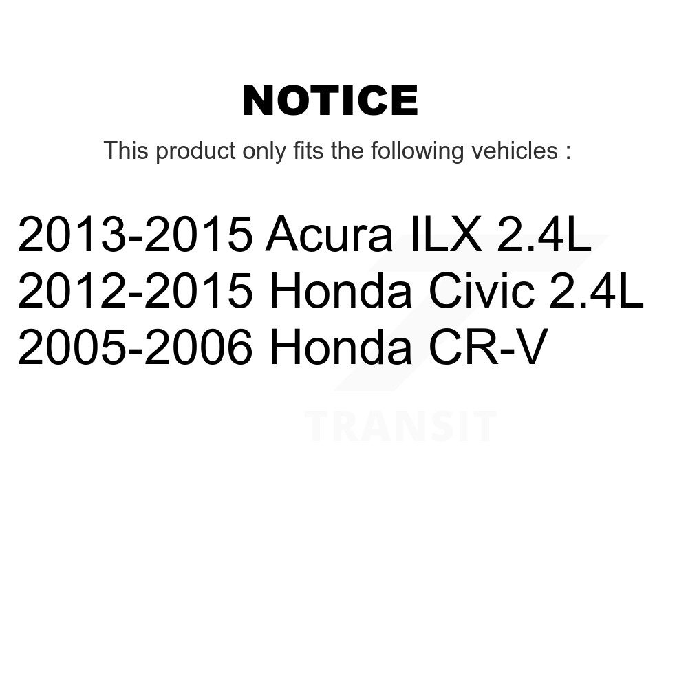 [Front Left] Etrier de frein à disque avant pour Honda Civic CR-V Acura ILX SLC-19B2917