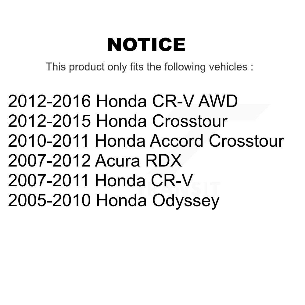 [Avant droite] Étalonnier de frein à disque avant droit pour Honda CR-V Odyssey Acura RDX Accord Crosstour