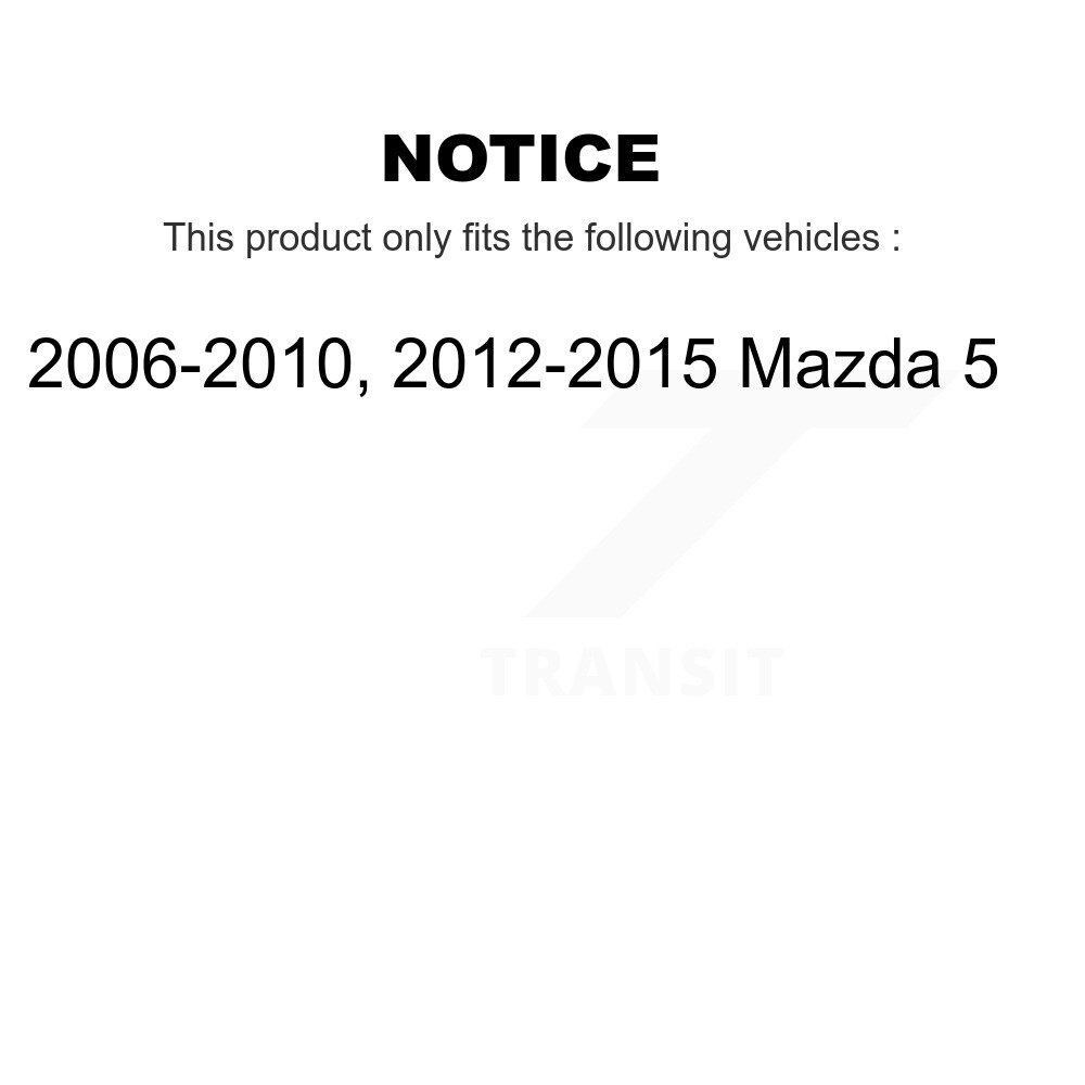 [Arrière droite] Étalonnier de frein à disque arrière droit pour Mazda 5 SLC-19B3109