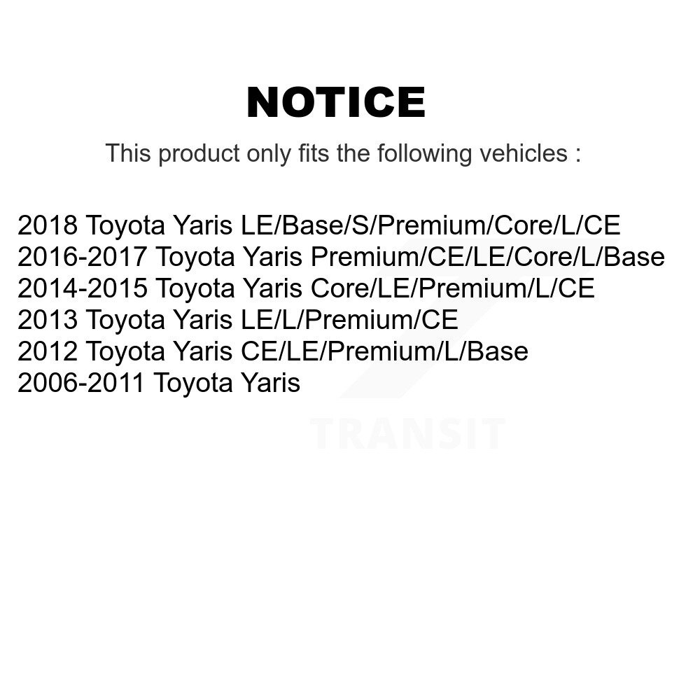 [Avant droite] Etrier de frein à disque avant droit pour Toyota Yaris SLC-19B3199