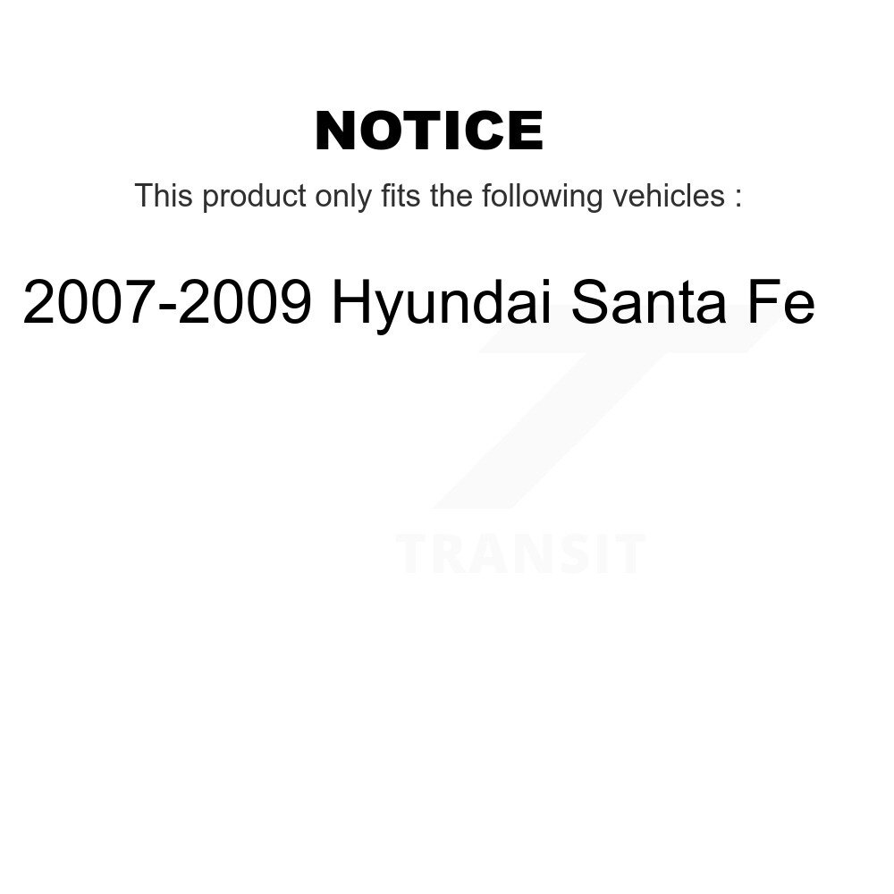 [Arrière droite] Étalonnier de frein à disque arrière droit pour 2007-2009 Hyundai Santa FE SLC-19B3354