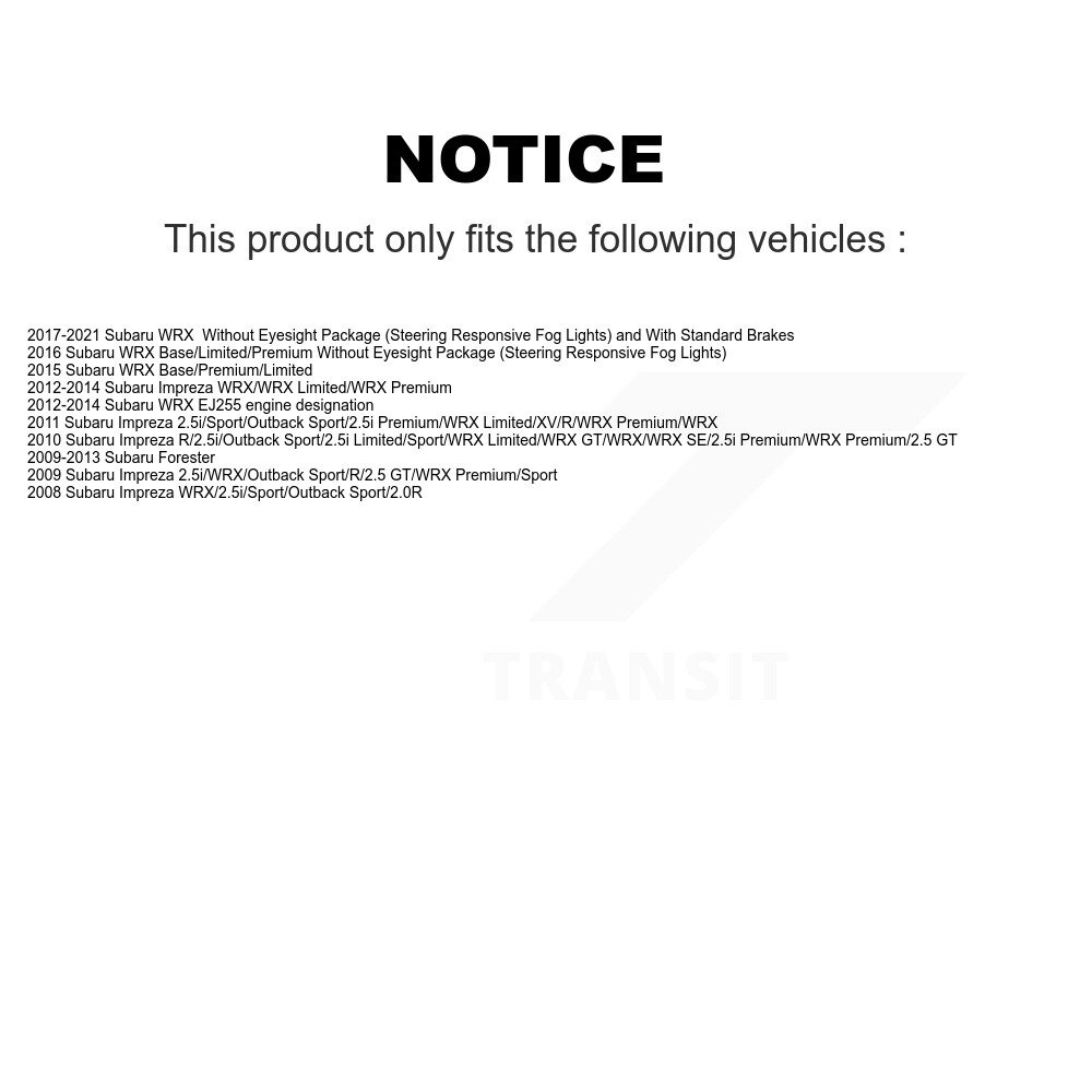 [Arrière droite] Étalonnier de frein à disque arrière droit pour Subaru Impreza Forester WRX SLC-19B3424