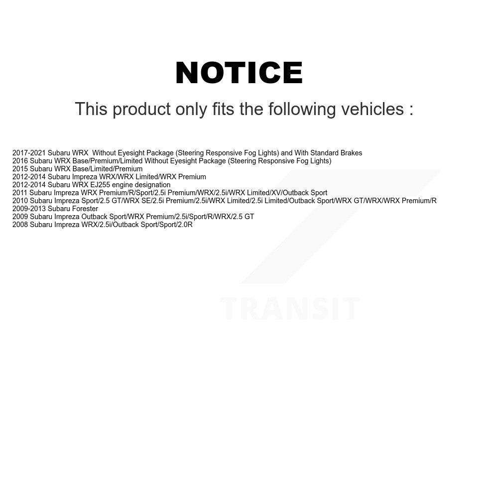 [Arrière gauche] Étalonnier de frein à disque arrière gauche pour Subaru Impreza Forester WRX SLC-19B3425