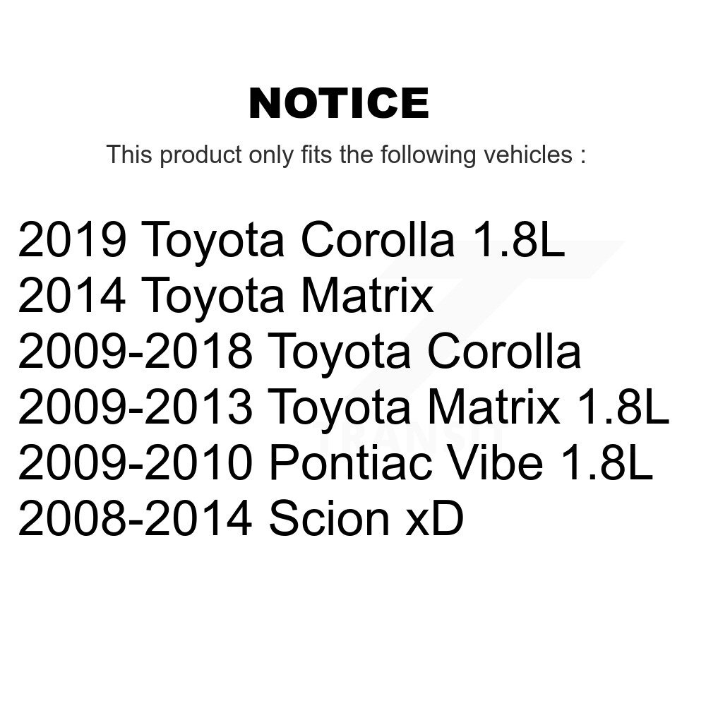 [Avant droite] Étalonnier de frein à disque avant droit pour Toyota Corolla Matrice Pontiac Vibe Scion xD