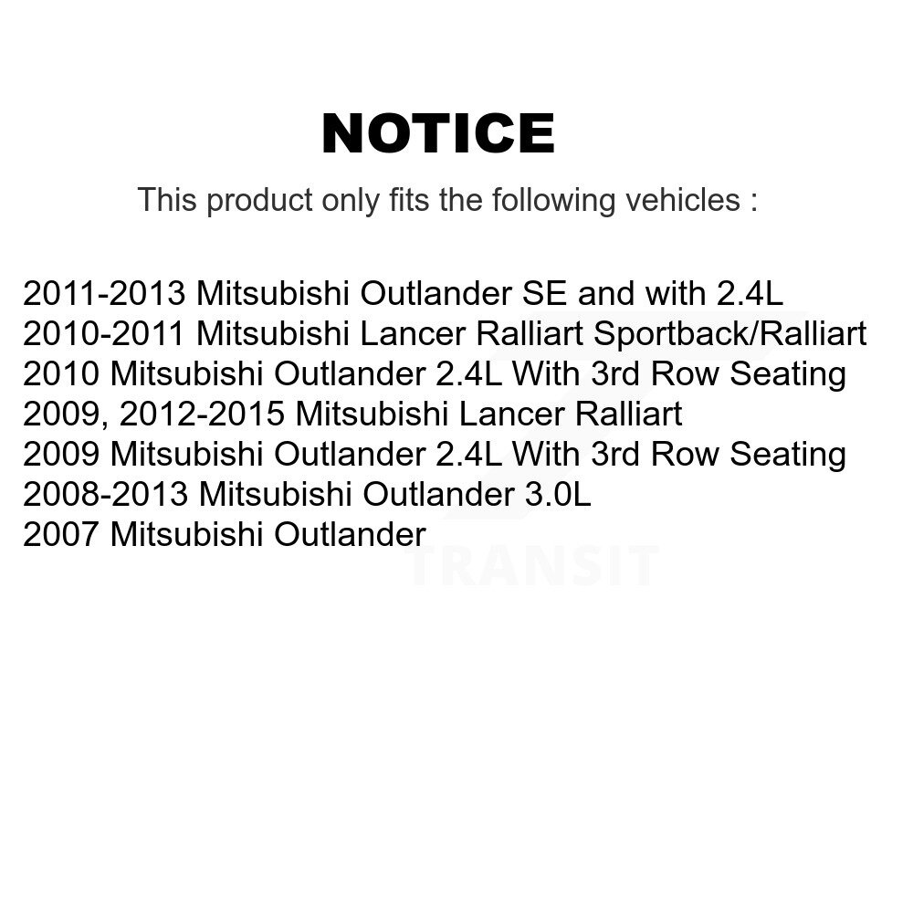 [Arrière gauche] Étalonnier de frein à disque arrière gauche pour Mitsubishi Lancer Outlander SLC-19B3584