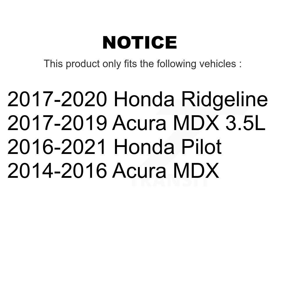 [Front Left] Étalonnier de frein à disque avant gauche pour Honda Pilot Acura MDX Ridgeline SLC-19B3826A