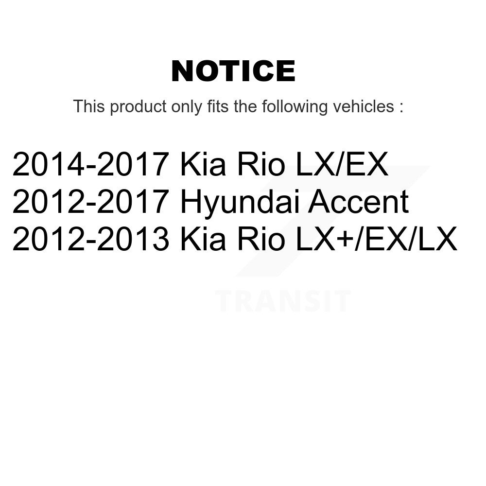 [Avant droite] Étalonnier de frein à disque avant droit pour Hyundai Accent Kia Rio SLC-19B6795
