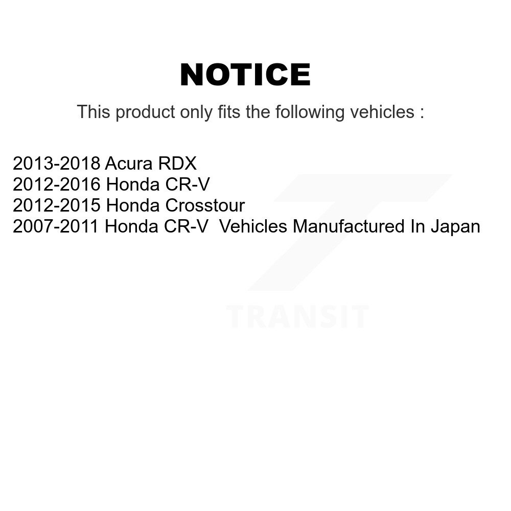 [Arrière gauche] Étalonnier de frein à disque arrière gauche pour Honda CR-V Acura RDX Crosstour SLC-19B6886