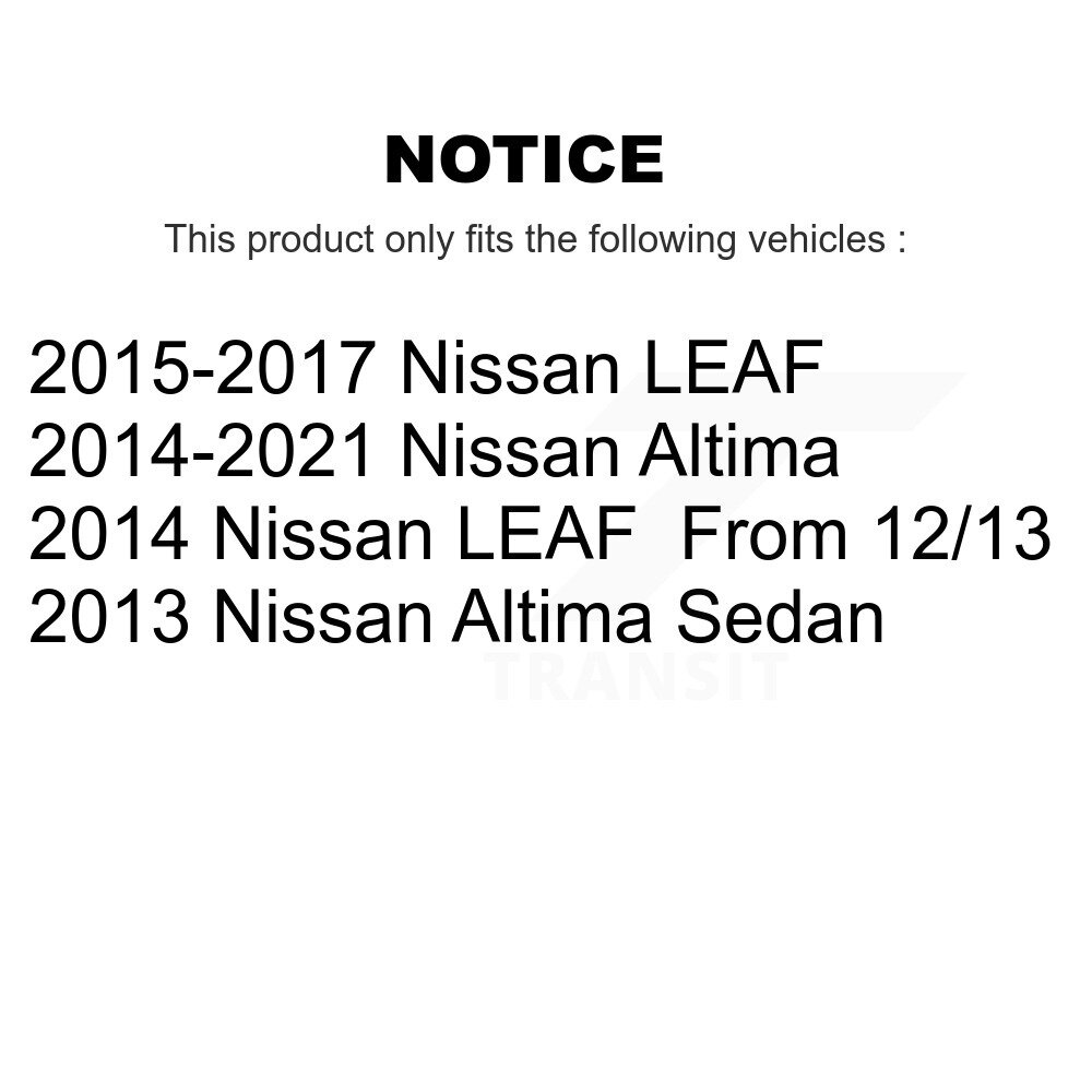 [Avant droite] Étalonnier de frein à disque avant droit pour Nissan Altima LEAF SLC-19B7103