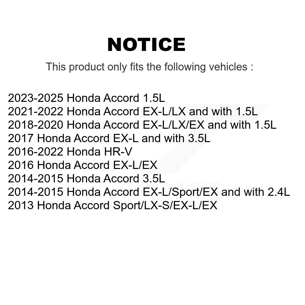 [Front Left] Étalonnier de frein à disque avant gauche pour Honda Accord HR-V SLC-19B7106