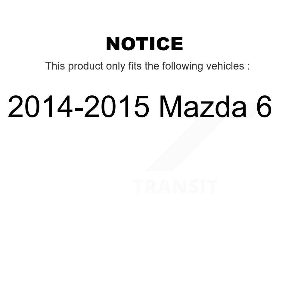 [Arrière gauche] Étalonnier de frein à disque arrière gauche pour la Mazda 6 SLC-19B7167 2014-2015