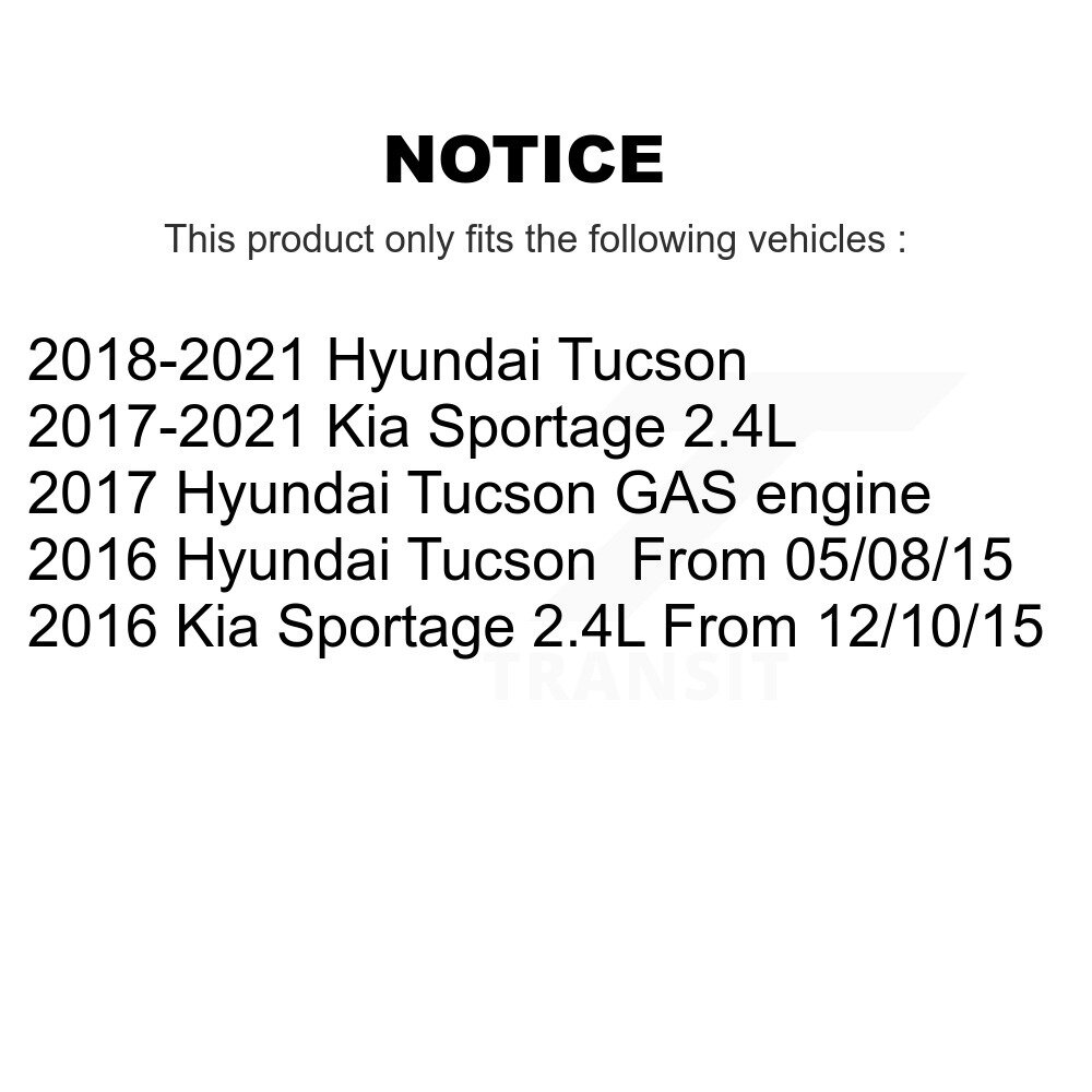 [Front Left] Étalonnier de frein à disque avant gauche pour Hyundai Tucson Kia Sportage SLC-19B7410