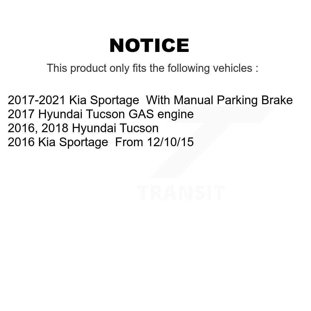 [Arrière droite] Étalonnier de frein à disque arrière droit pour Hyundai Tucson Kia Sportage SLC-19B7416