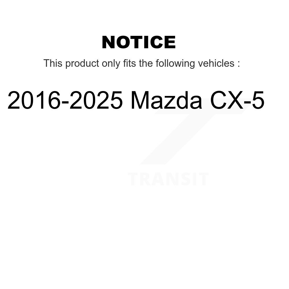 [Arrière gauche] Etrier de frein à disque arrière gauche pour 2016-2022 Mazda CX-5 SLC-19B7431